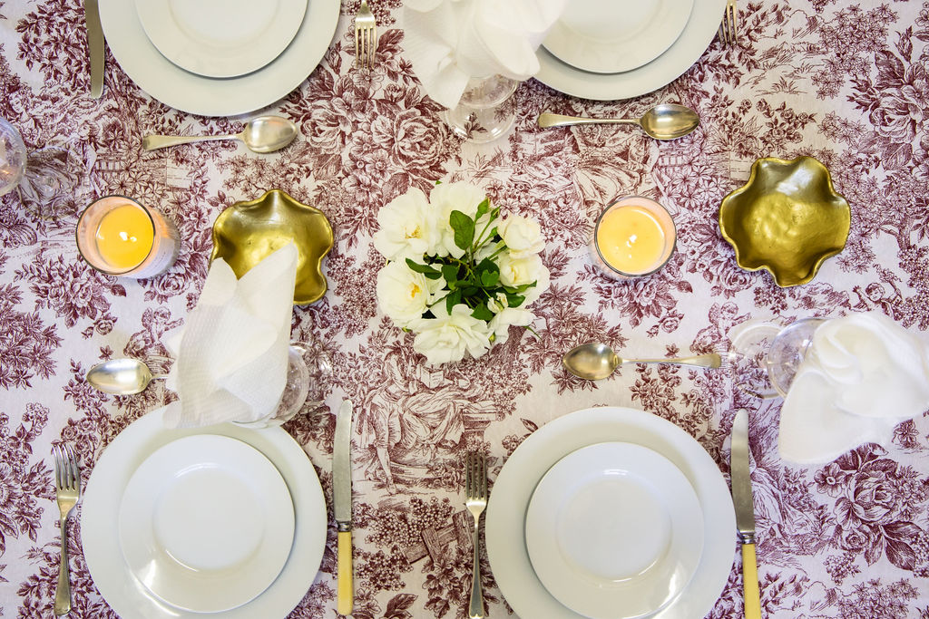 KAROO RANCHING Toile 100% Cotton Table Cloths - Image 2