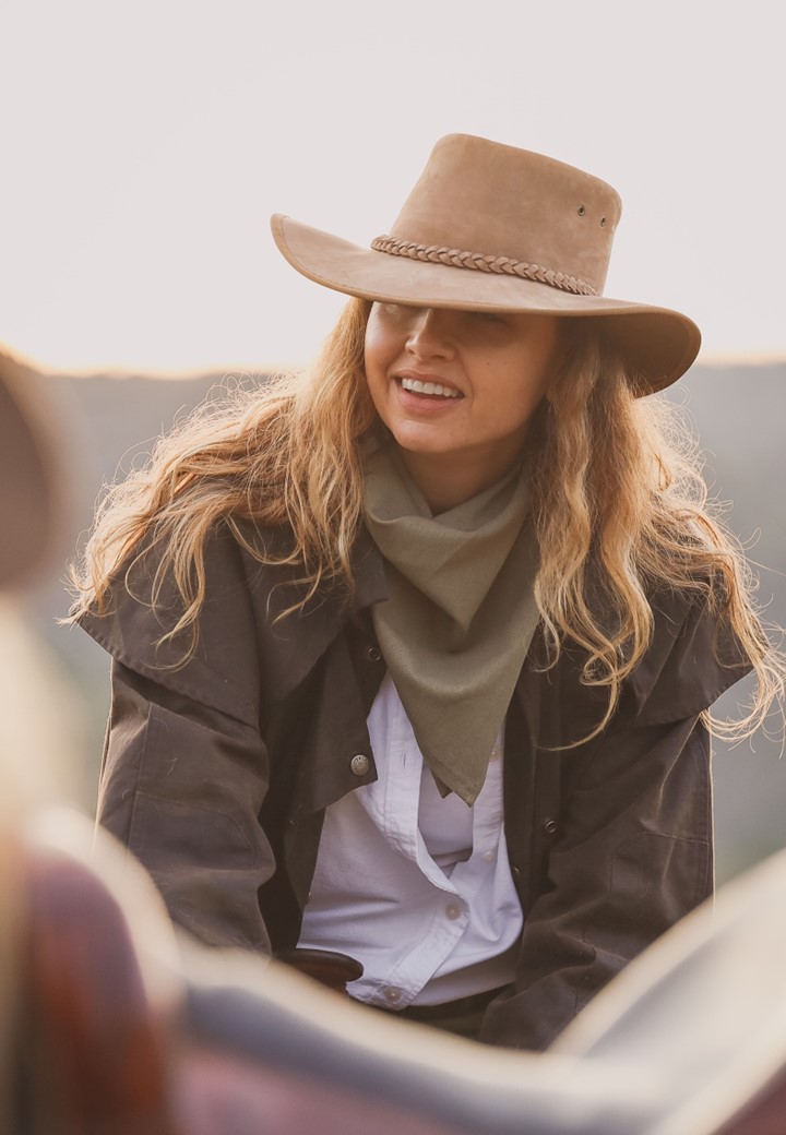 KAROO RANCHING Leather Hat - Unisex