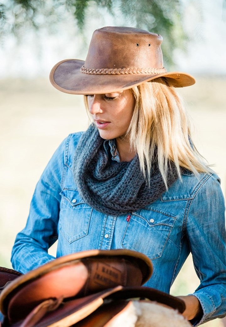 KAROO RANCHING Leather Hat - Unisex - Image 9